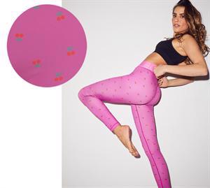 Hype The Detail Printed Leggings Cherry Pink