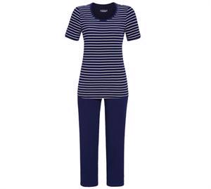 Ringella Pyjamas T-Shirt & 7/8 Natbukser Night Blue